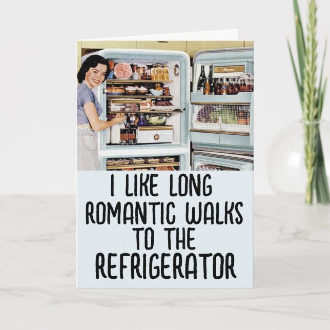 FUNNY RETRO WOMAN FRIENDSHIP BLANK INSIDE CARDS (Front)