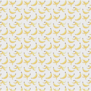 Funny Retro Yellow Banana Pattern Party Editable