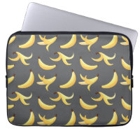 Funny Retro Yellow Banana Pattern Party Editable