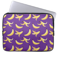 Funny Retro Yellow Banana Pattern Party Editable