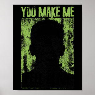 Funny Retro You Make Me Feel Alive Frankenstein Mo Poster