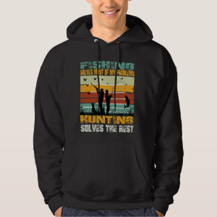 Funny retroMy Fishing Buddies Call Me Papa Cute Fa Hoodie