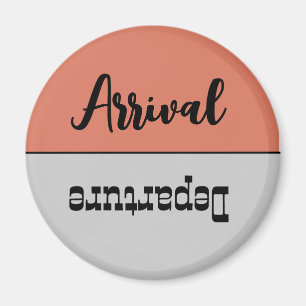Funny Reversible Coral Grey Dishwasher Magnet