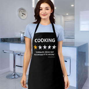 Funny Review   Cooking Would Not Recommend Apron
