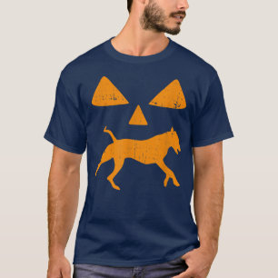 Funny Rhodesian Ridgeback Halloween Pumpkin Eyes D T-Shirt
