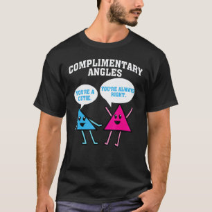 Funny Right Acute Triangle Math Teacher Gift Cool  T-Shirt