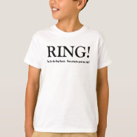 Funny Ring Bearer Customisable Wedding Party Shirt