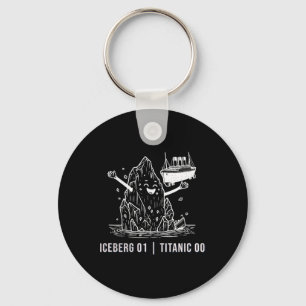 Funny Rms Titanic Iceberg Cruise Ship Joke Men Wom Key Ring