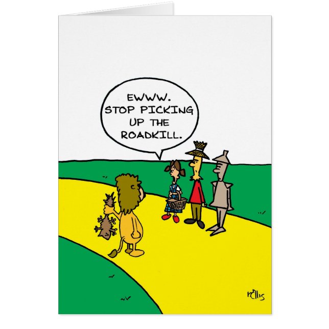 Funny Road Kill in Oz (Front)