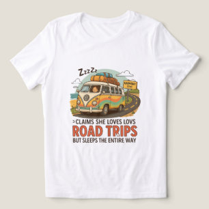 Funny Road Trip PNG Tri-Blend Shirt