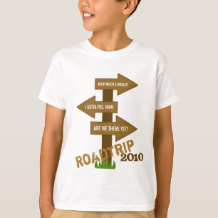 Funny Roadtrip Customisable Kids' T-Shirt