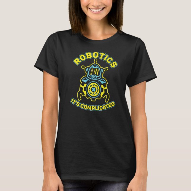 Funny Robots - Artificial Intelligence Ai Robotics T-Shirt (Front)