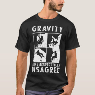 Funny Rock Climbing Art For Men Women Bouldering C T-Shirt