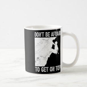 Funny Rock Climbing Bouldering  Coffee Mug