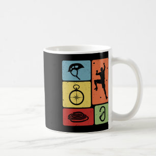 Funny Rock Climbing Bouldering Enthusiasts Men Wom Coffee Mug