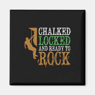 Funny Rock Climbing Bouldering Mountain Climbing G Magnet