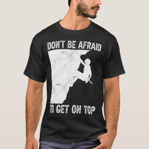 Funny Rock Climbing Bouldering T-Shirt