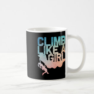 Funny Rock Climbing Design For Girls Women Kids Ro Coffee Mug