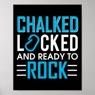 Funny Rock Climbing For All Poster