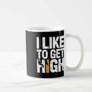 Funny Rock Climbing For Men Women Mountain Indoor Coffee Mug