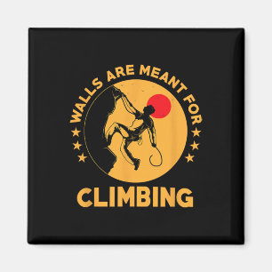 Funny Rock Climbing For Men Women Mountain Indoor Magnet
