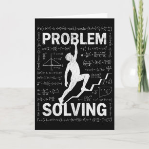 Funny Rock Climbing Problem Solving Card