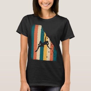 Funny Rock Climbing Women Girls Climb Climber Boul T-Shirt