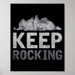 Funny Rock Collector Earth Scientist Gift Geologis Poster