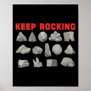 Funny Rock Collector Earth Scientist Gift Geologis Poster