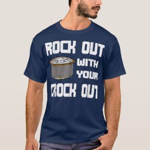 Funny Rock Out With Your Crock Out Slow Cooking T-Shirt