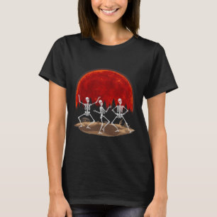 Funny Rocker Skeleton Hand Rock On Costume Hallowe T-Shirt