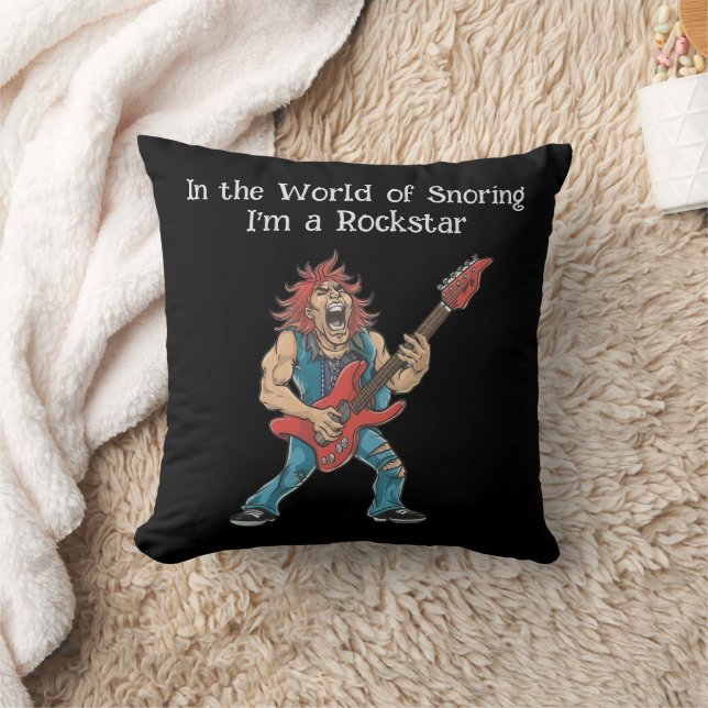 Funny Rockstar Cushion (Blanket)