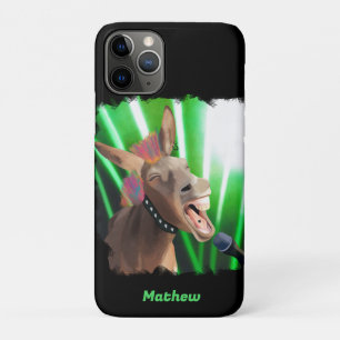 Funny Rockstar Donkey iPhone 11 Pro Case