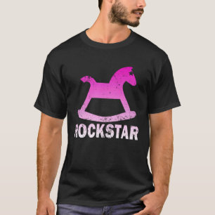Funny Rockstar Rocking Horse T-Shirt