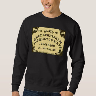 Funny Roller Derby Halloween Talking Board Sweatshirt