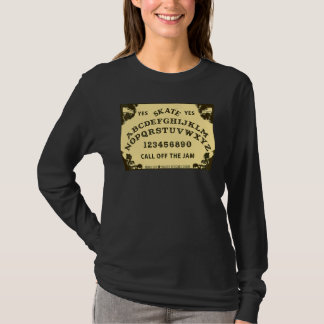 Funny Roller Derby Halloween Talking Board T-Shirt