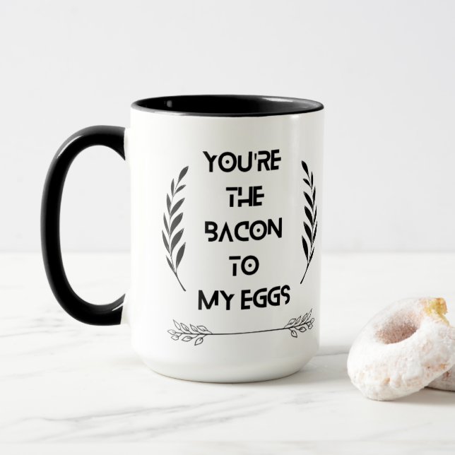  Funny Romantic Coffee Mug (With Donut)