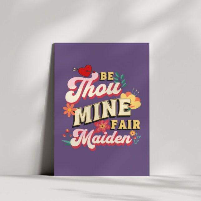 Funny romantic customised Valentines card for her (Creator Uploaded)