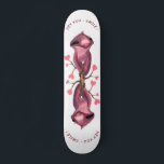 Funny Romantic Sloth Smile Cartoon Drawing - Fun Skateboard<br><div class="desc">Funny Romantic Sloth Smile Cartoon Animal Drawing Playful Love Hearts - Choose / Add Your Unique Text / Font / Colour - Make Your Special Gift - Resize and move or remove and add elements / image with customisation tool ! - Drawing and Design by MIGNED. You can also transfer...</div>