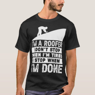 Funny Roofer Design Men Gift Premium T-Shirt