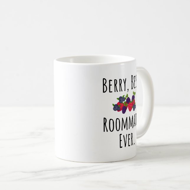 Funny Roommate Roomie Gift Idea Mug Coffee Cup (Front Right)