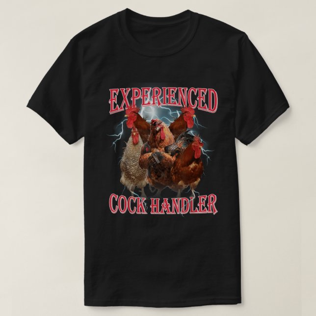 Funny Rooster Squad Chicken Farmer Shirt (Design Front)