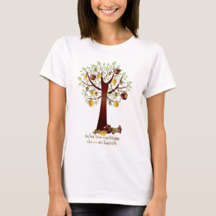 Funny Rotten Apple Family Tree T-Shirt