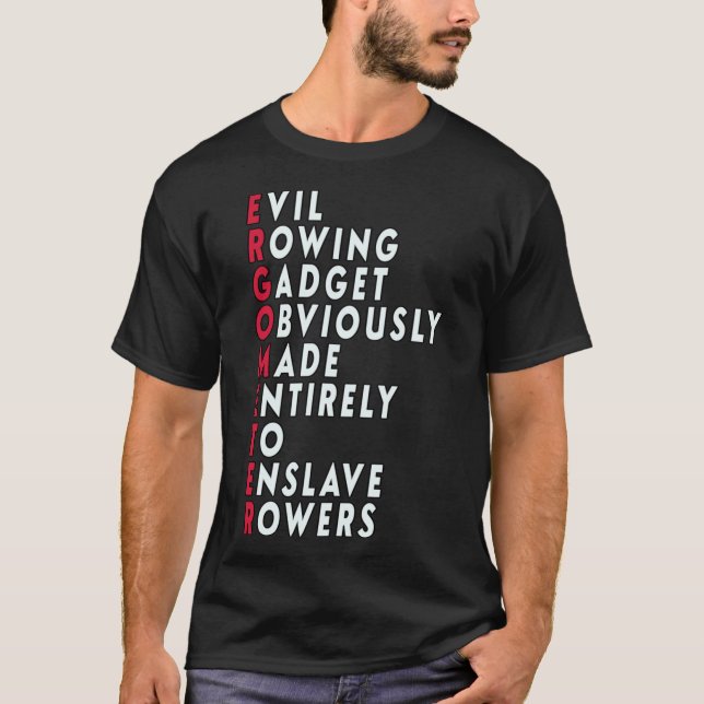 Funny Rowing – Ergometer Quote  Classic T-Shirt (Front)