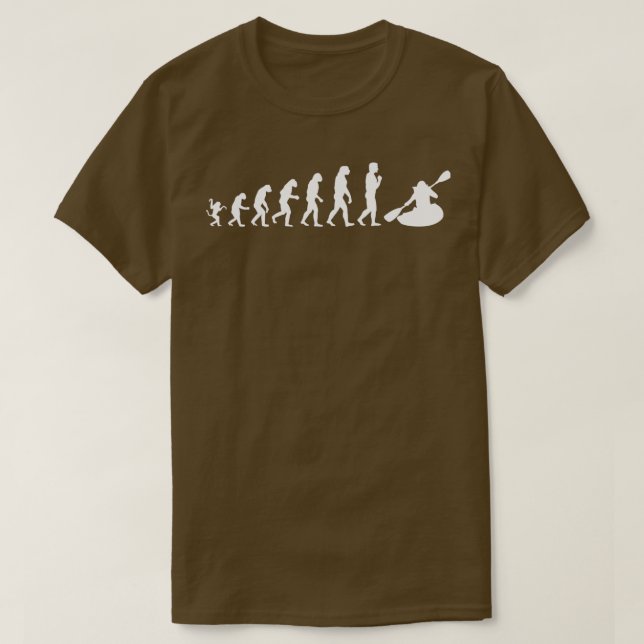 Funny Rowing Evolution T-Shirt (Design Front)