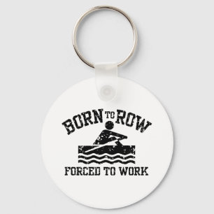 Funny Rowing Key Ring