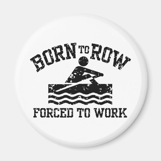 Funny Rowing Magnet (Front)