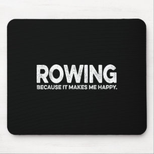 Funny Rowing Quote Gift For Rowing Coach Dad Love Mouse Pad