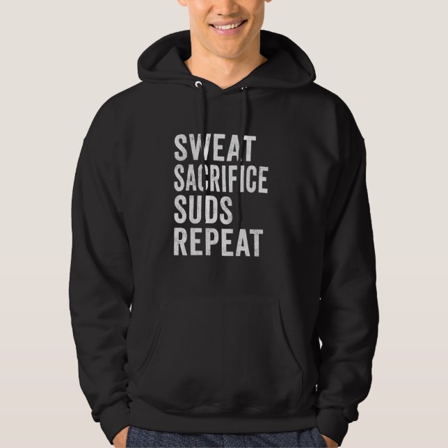 Funny Rowing Shirt Work Hard College Rower Craft B (Front)