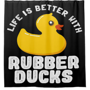 Funny rubber duck quote  Duck lover Fleece Blanket Shower Curtain